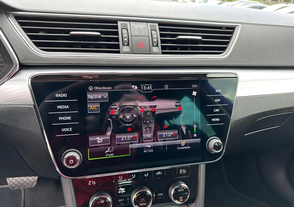 Skoda Superb cena 129000 przebieg: 19000, rok produkcji 2023 z Krzywiń małe 781
